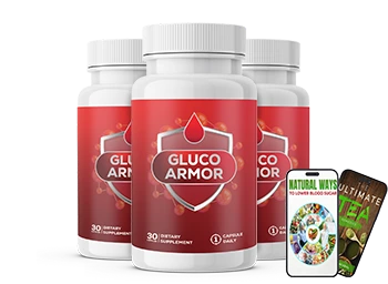 Multiple Gluco Armor bottles