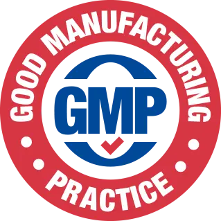 Gluco Armor GMP badge